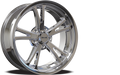 RIDLER TYPE 606 CHROME 18X8 5-120.65 0MM 83.82MM