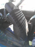 ULTISUEDE BLACK LEATHERETTE W/