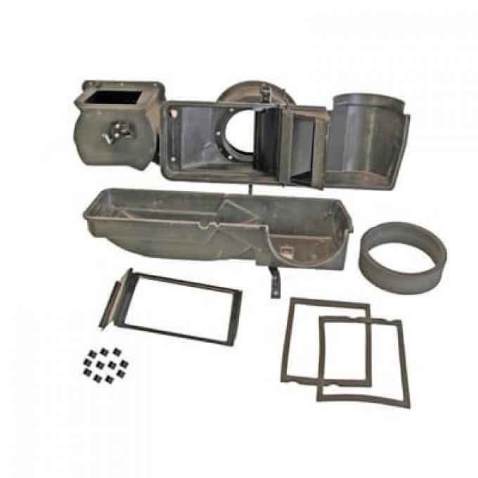69-70 HEATERBOX W/GASKET-CLIPS