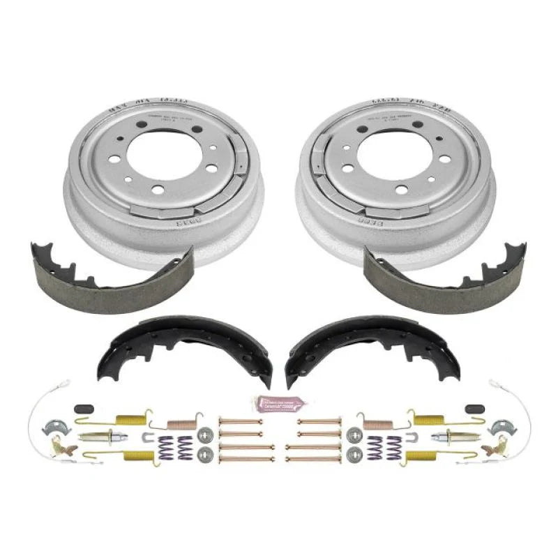 Drum Brake Service Kit Rear Amc 20 10X2.5 Drum Includes Drum Shoes Drum Hardware Kit Rear Of 78-83 CJ5, 78-86 CJ7 And 81-86 CJ8 OMIX