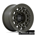 BR004 17X9 6X5.5 OD-GRN -12MM