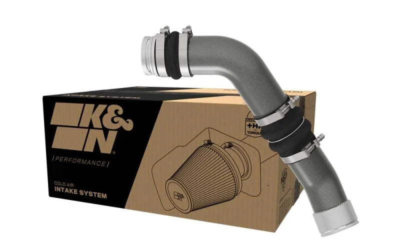 K&N Engineering silver charge pipe