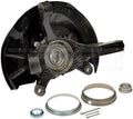 LEFT LOADED STEERING KNUCKLE