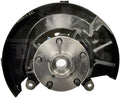 LEFT LOADED STEERING KNUCKLE