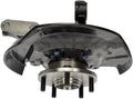 LEFT LOADED STEERING KNUCKLE