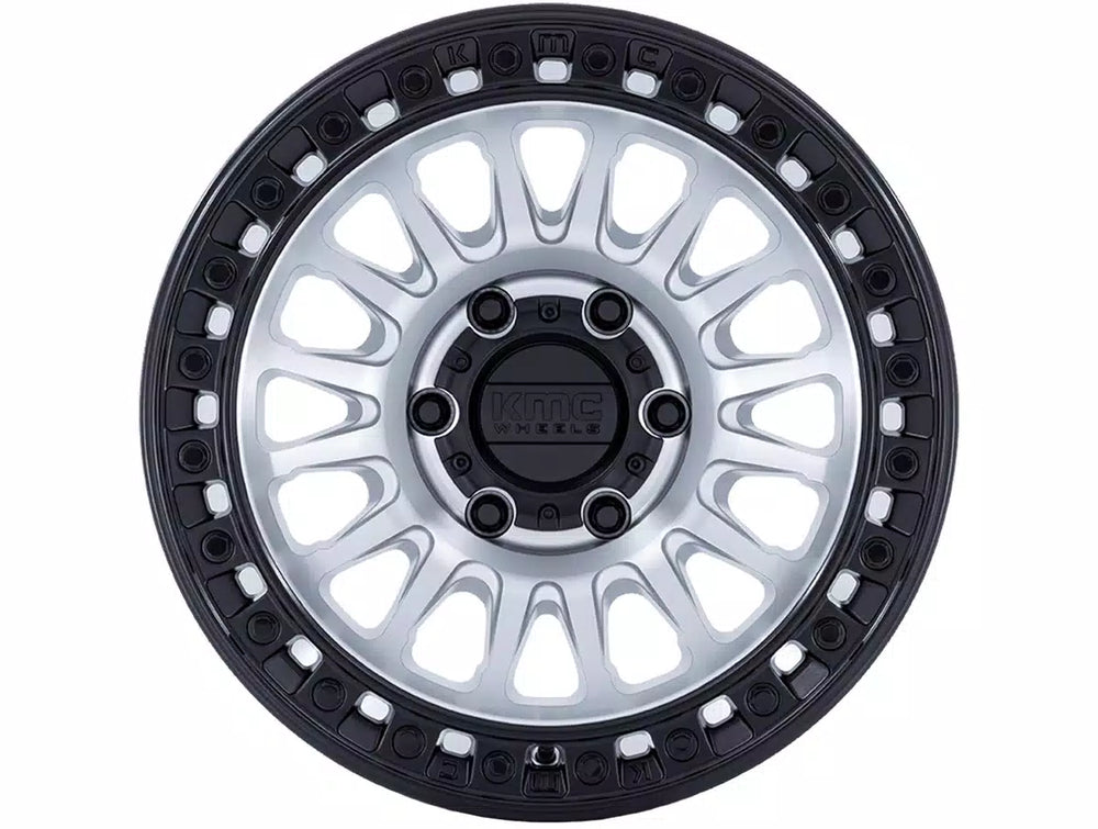 KM552 17X8.5 6X5.5 MACH-BLK-LP 25MM