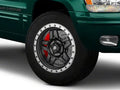 ~(32 lbs. 21X21X12)~ ANZA 18x9 5x127.00 MATTE BLACK GUN METAL RING (1 mm)