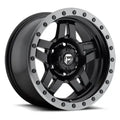 ~(32 lbs. 21X21X12)~ ANZA 18x9 5x127.00 MATTE BLACK GUN METAL RING (1 mm)
