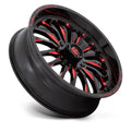 D822 22X7 4X156 GBLK MILLRED 13MM