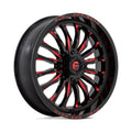 D822 22X7 4X156 GBLK MILLRED 13MM