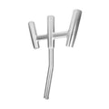 KITEROD HOLDER, BRUSHED ALUMINUM