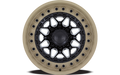 BR008 18X9 8X6.5 M-BLK SAND-LP 20MM