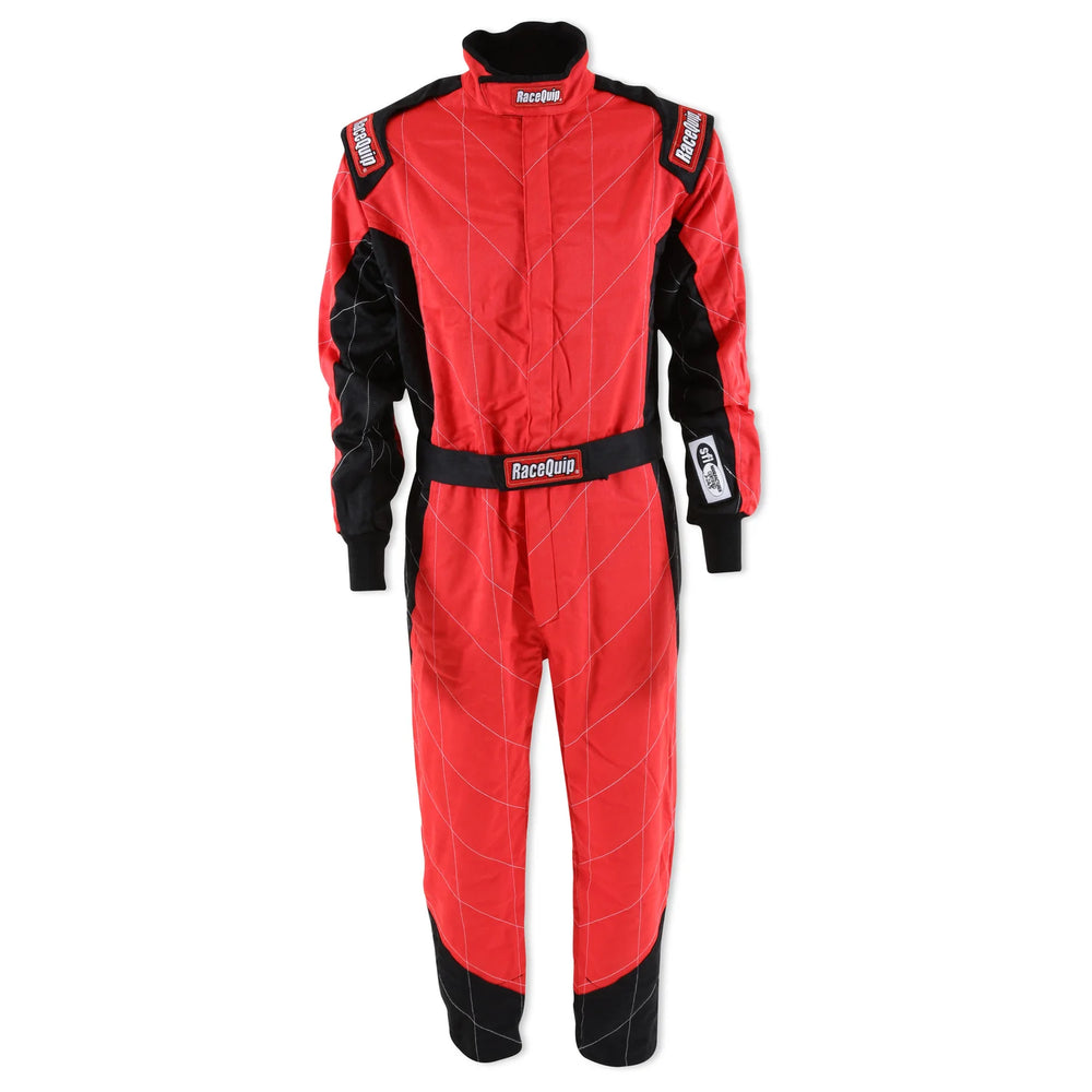 CHEVRON-5 SUIT SFI-5 RED MED