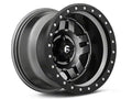 ~(28 lbs. 20X20X11)~ ANZA 17x8.5 5x114.30 MATTE GUN METAL BLACK BEAD RING (-6 mm)