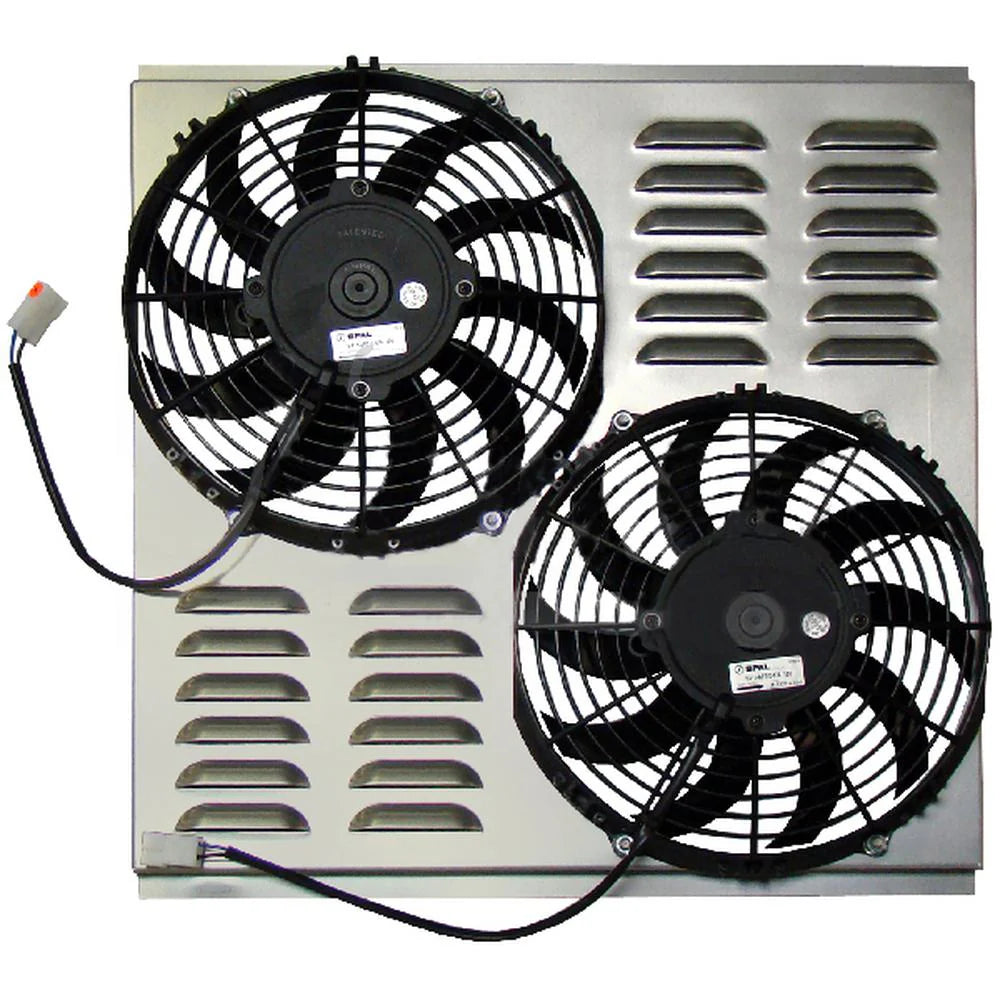 DUAL 10IN STANDARD ELECTRIC FAN & SHROUD