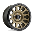 ~(34 lbs. 20X20X11)~ VECTOR 17x8.5 6x139.70 MATTE BRONZE BLACK BEAD RING (7 mm)