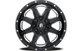 ~(35 lbs. 21X21X12)~ BOOST 18x9 5x114.30/5x127.00 MATTE BLACK MILLED (-12 mm)