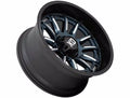 PHOENIX 20X9 6X4.5 18MM METALLIC BLUE MILLED W/ BLACK LIP