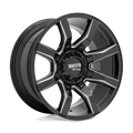 MO804 SPIDER 20X9 5X5.0/5.5 18MM GLOSS BLACK MILLED