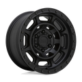 BR CONVOY 17X8.5 5X5.0 M-BLK -18MM