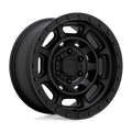 BR CONVOY 17X8.5 5X5.0 M-BLK -18MM