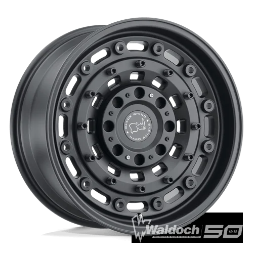 BRARS 17X9.5 BLANK TXT-M-BLK -18MM