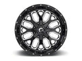 ~(41 lbs. 21X21X12)~ TITAN 18x9 6x135.00/6x139.70 GLOSS BLACK MILLED (1 mm)