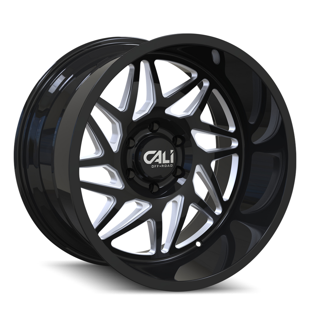 The Wheel Group black auto part