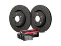 ~(42 lbs. 14X14X10)~ Talon Cross-Drilled and Slotted and HPS 5.0 Brake Pad Kit