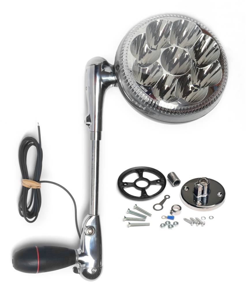6 IN. ROOFLIGHT-LED-BLACK HEAD
