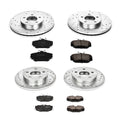 Power Stop 96-99 Ford Taurus Front & Rear Z23 Evolution Sport Brake Kit