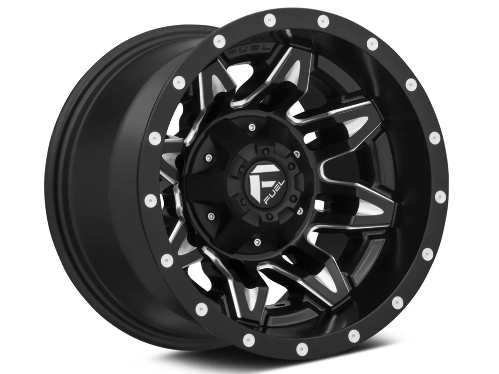 ~(39 lbs. 21X21X12)~ LETHAL 18x9 5x114.30/5x127.00 GLOSS BLACK MILLED (-12 mm)