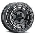 Method MR415 Beadlock 15x10 / 6+4/25mm Offset / 4x156 / 132 CB Matte Black Wheel - Gloss Black Ring