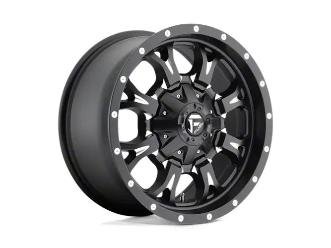 ~(42 lbs. 21X21X12)~ KRANK 18x9 5x114.30/5x127.00 MATTE BLACK MILLED (-12 mm)