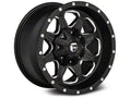 ~(35 lbs. 21X21X12)~ BOOST 18x9 5x114.30/5x127.00 MATTE BLACK MILLED (1 mm)