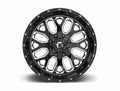 ~(41 lbs. 21X21X12)~ TITAN 18x9 6x120.00 GLOSS BLACK MILLED (7 mm)