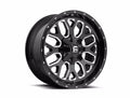 ~(41 lbs. 21X21X12)~ TITAN 18x9 6x120.00 GLOSS BLACK MILLED (7 mm)