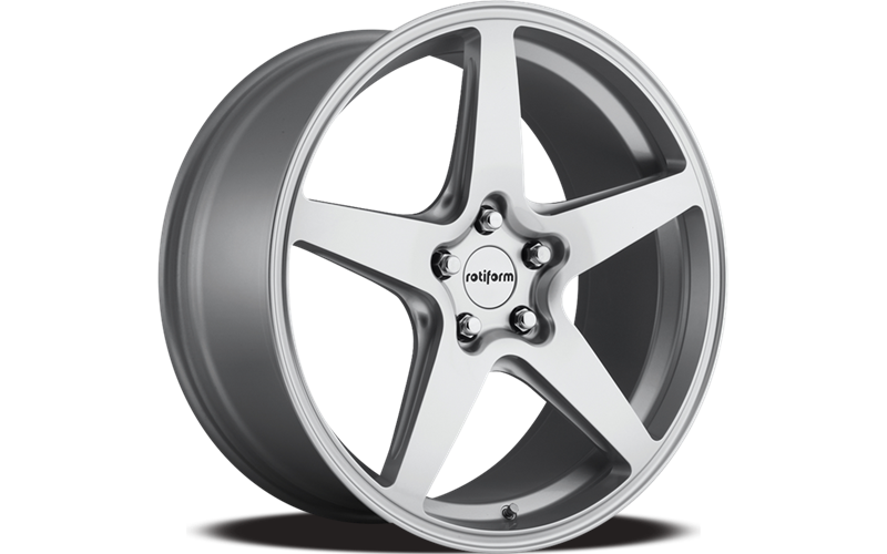 Rotiform R147 WGR Wheel 19x8.5 5x112 45 Offset - Gloss Silver