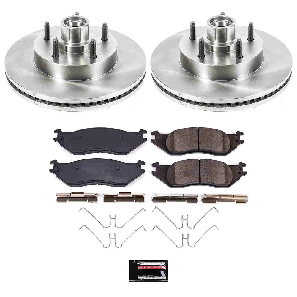 Power Stop 04-05 Ford E-150 Club Wagon Front Autospecialty Brake Kit