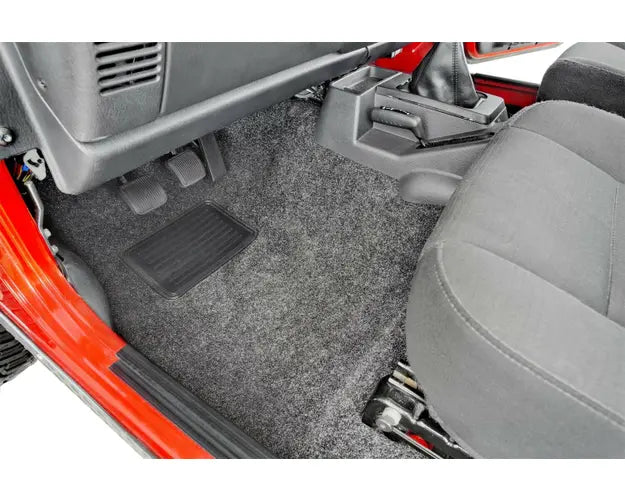 9706 WRANGLER TJ W/CONSOLE 3PC FRONT & REAR CARPET