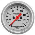 AutoMeter silver gauge