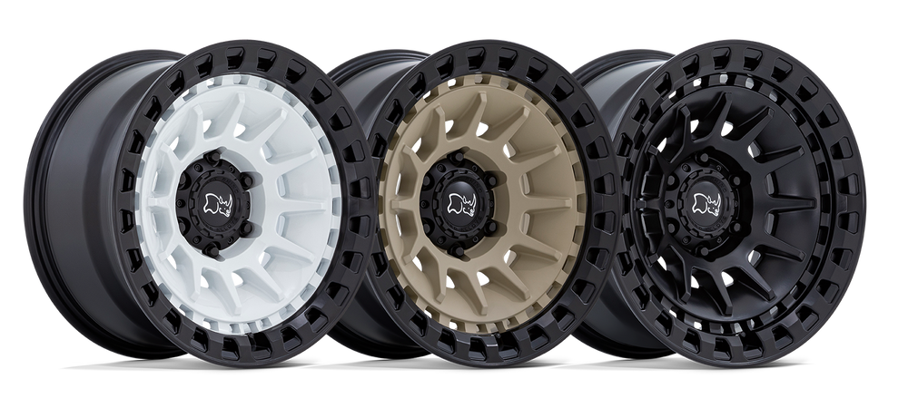 BR009 17X8.5 5X5.0 M-BLK -10MM