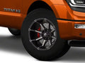 ~(37 lbs. 21X21X12)~ COUPLER 18x9 6x135.00/6x139.70 MATTE BLACK DOUBLE DARK TINT (-12 mm)