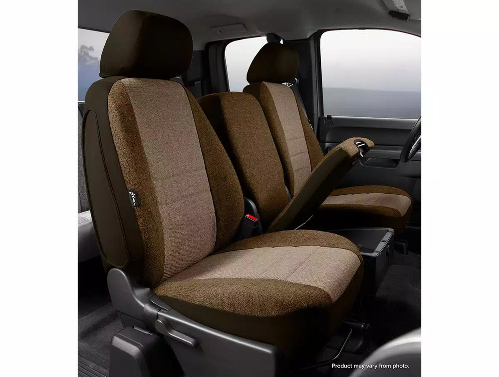 1114 F150 OE FRONT 40/20/40 SEAT COVER TAUPE