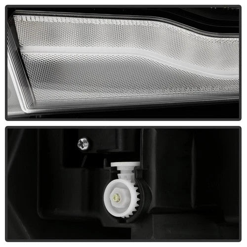 1922 RAM 1500 BLACK BEZEL FULL LED W/DRL HEADLIGHT OE LEFT