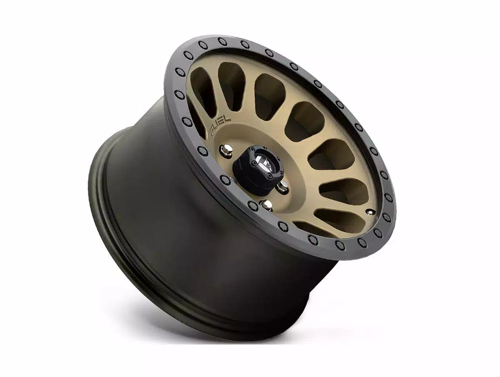 ~(34 lbs. 20X20X11)~ VECTOR 17x8.5 6x139.70 MATTE BRONZE BLACK BEAD RING (7 mm)