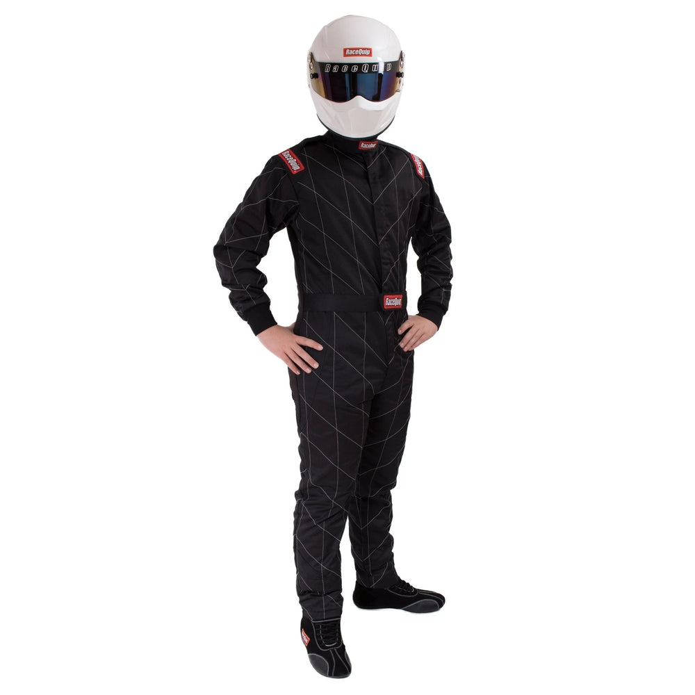 CHEVRON-5 SUIT SFI-5 BLK MTALL