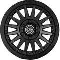 Icon Alloys Recon Pro Satin Black - 18 X 9 - 6 X 135- 6MM 5.25in BS