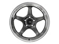 Konig Hyperspec 18x9.5A 5x120 ET40 Anthracite Metallic Wheel w/ Mirror Machined Lip (Knurled Bead)