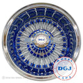 REV WHEELS 100 CLASSIC SERIES 18x8 5x120.65/5x4.75 +0MM OS CHROME